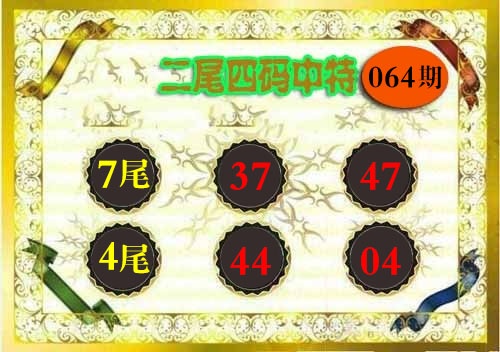 064期二尾四码[图]
