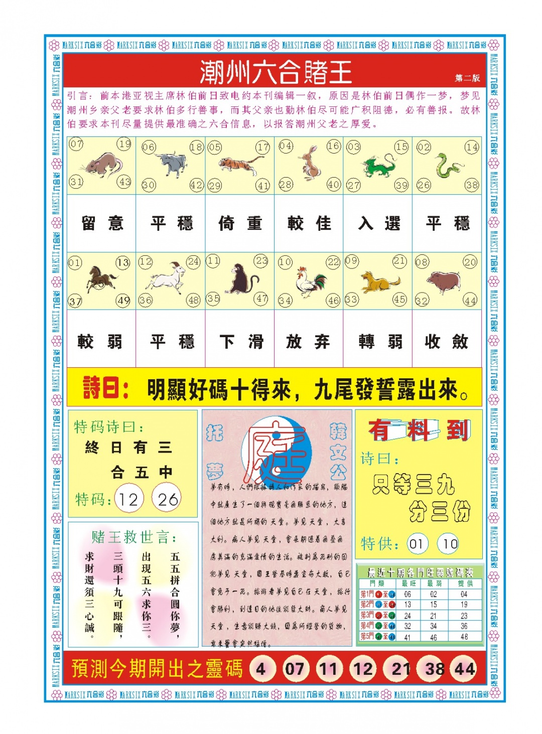 064期潮州六合赌王B[图]