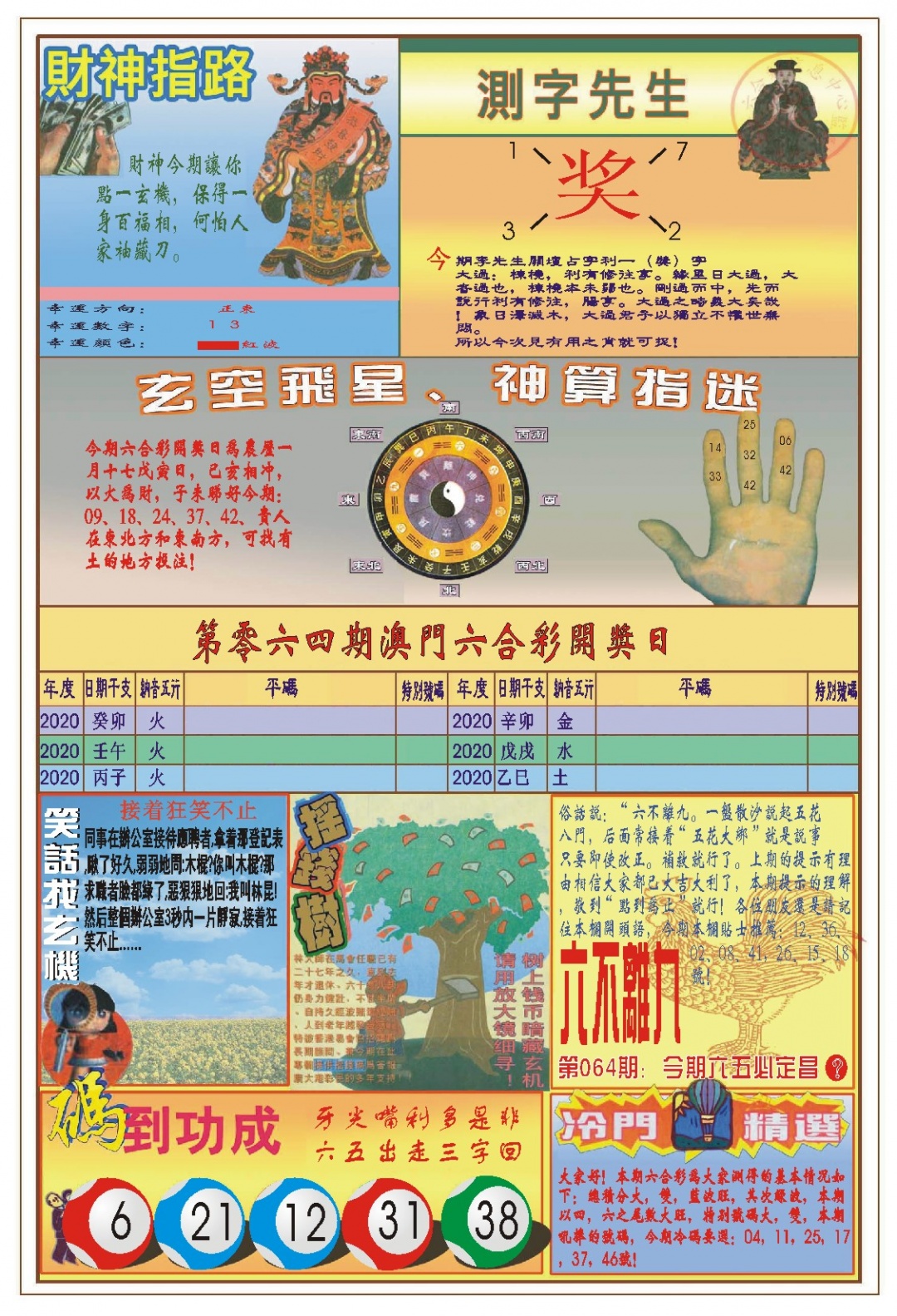 064期(新版)四柱预测B[图]