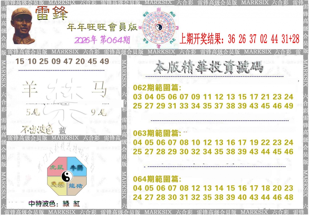 064期雷锋鼠年旺旺版[图]