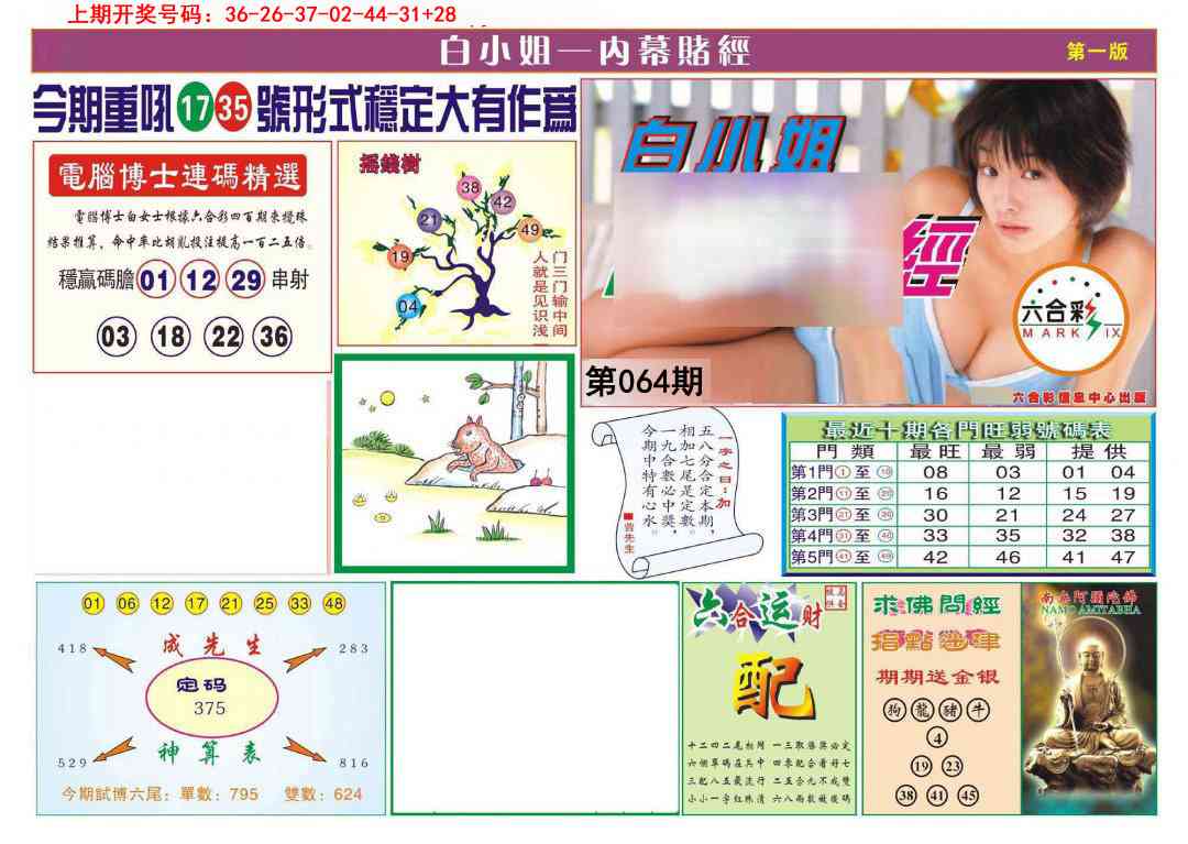 064期内幕赌经[图]