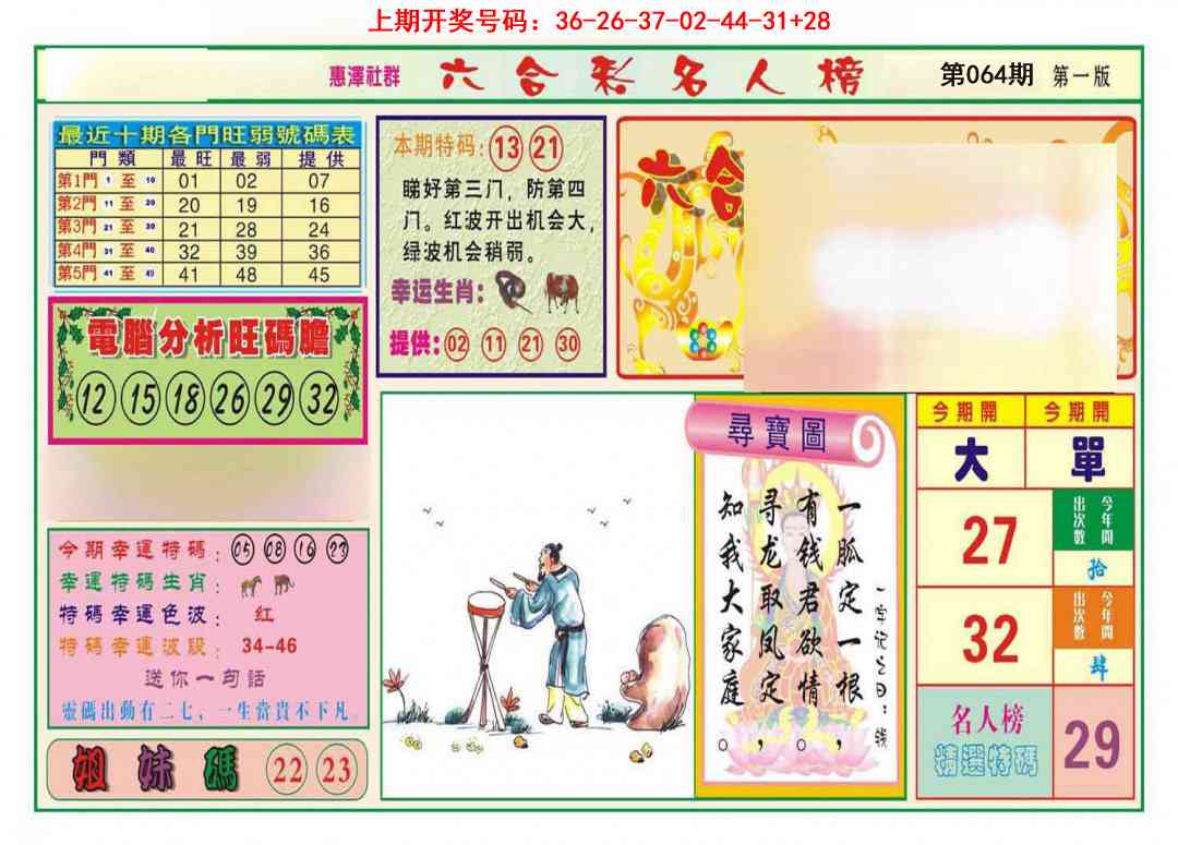 064期名人榜A[图]