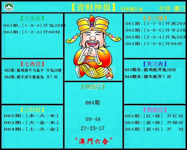 064期青财神[图]