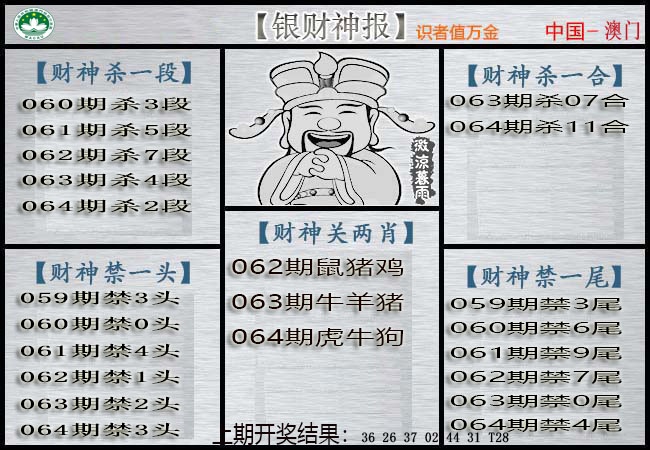 064期银财神[图]