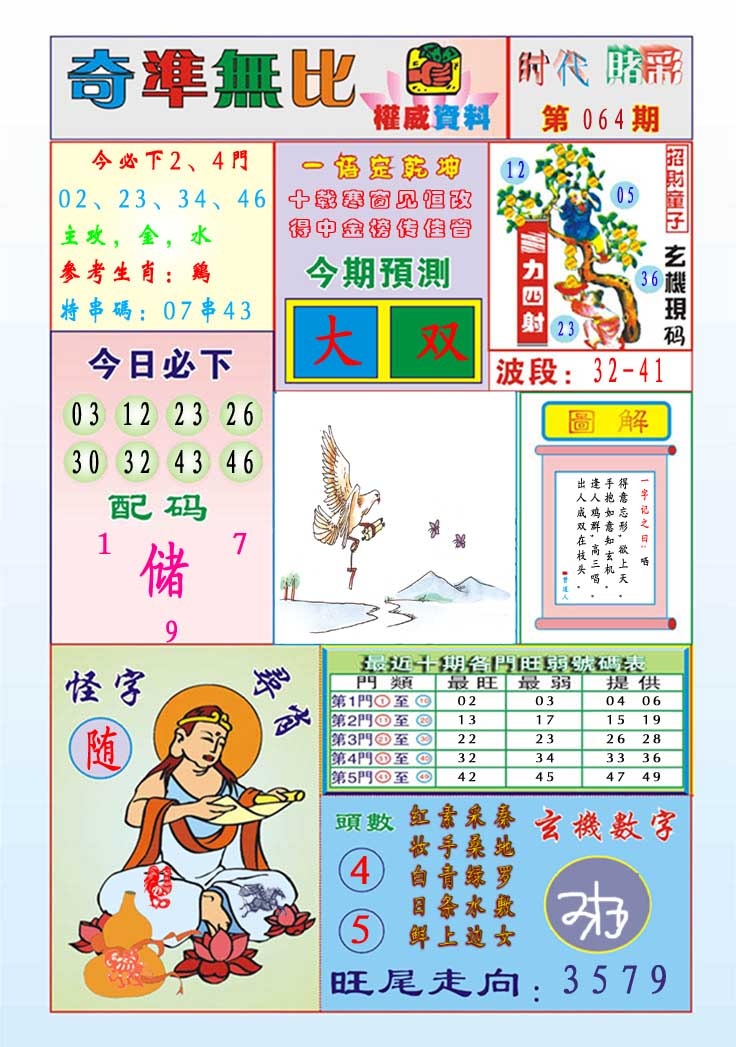 064期奇准无比[图]