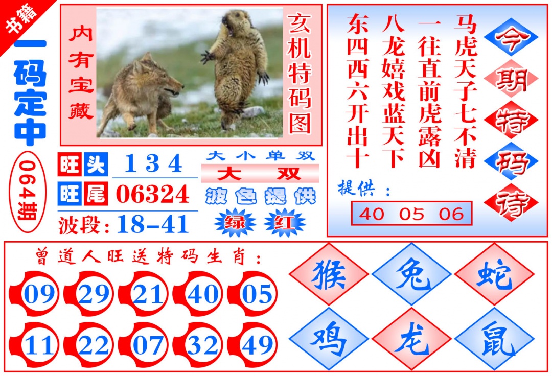 064期澳门定乾坤[图]