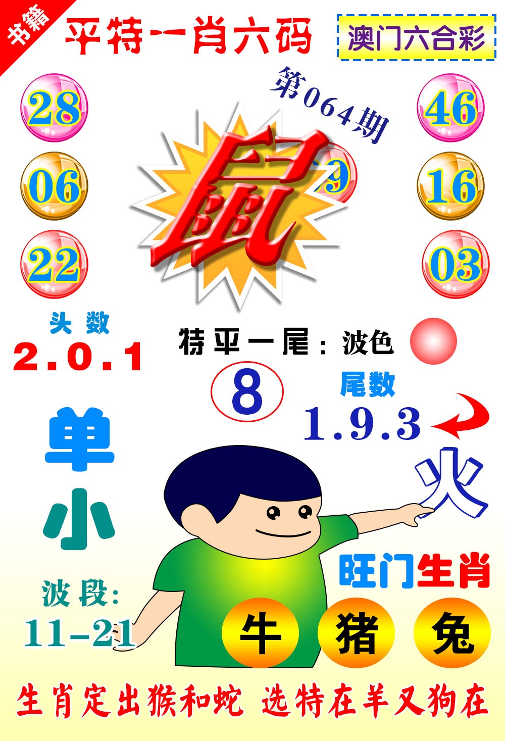 064期澳门一肖六码[图]