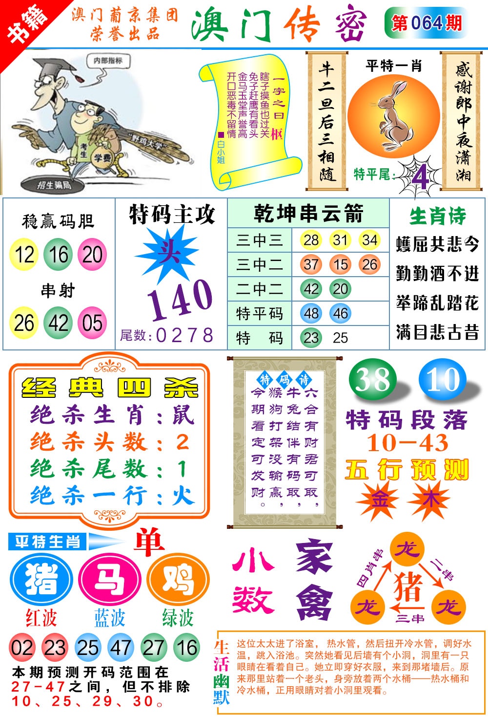 064期澳门传密一码[图]