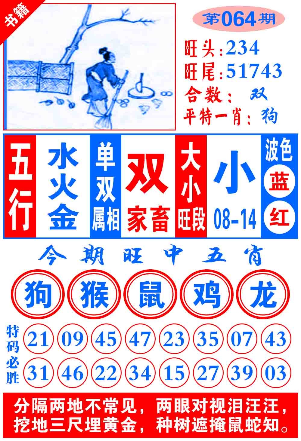 064期澳门全集心水[图]