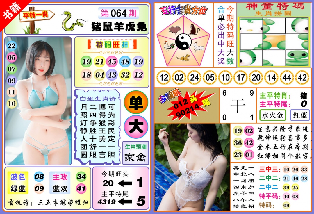 064期澳门五行白姐[图]