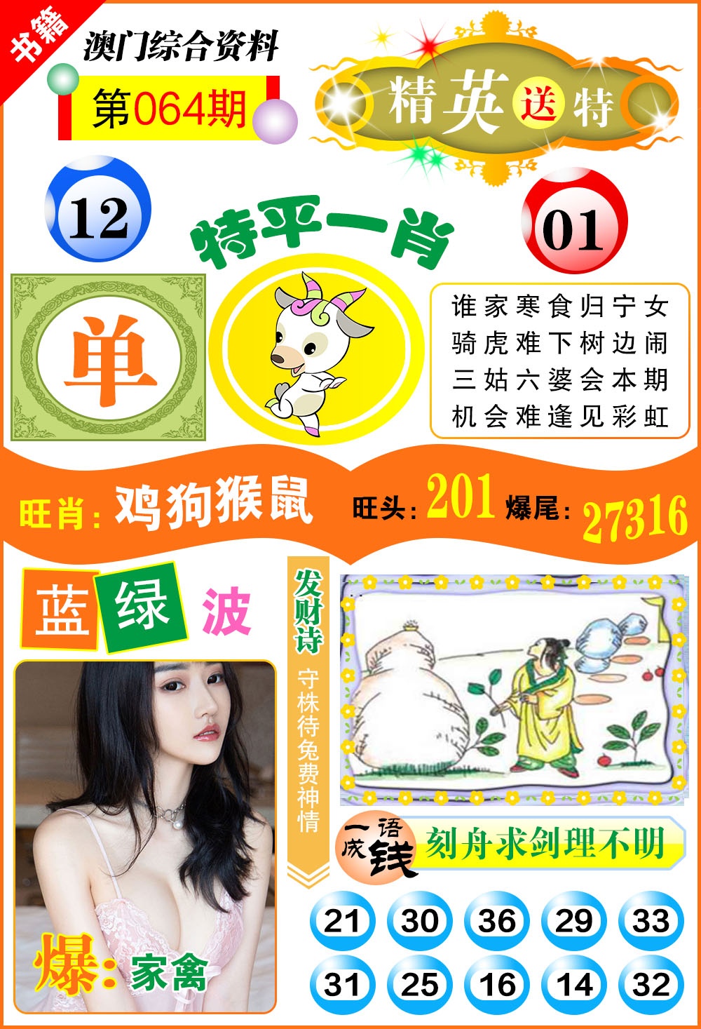 064期澳门综合资料[图]