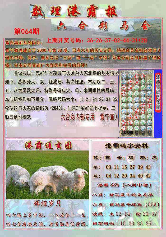 064期港霸报[图]