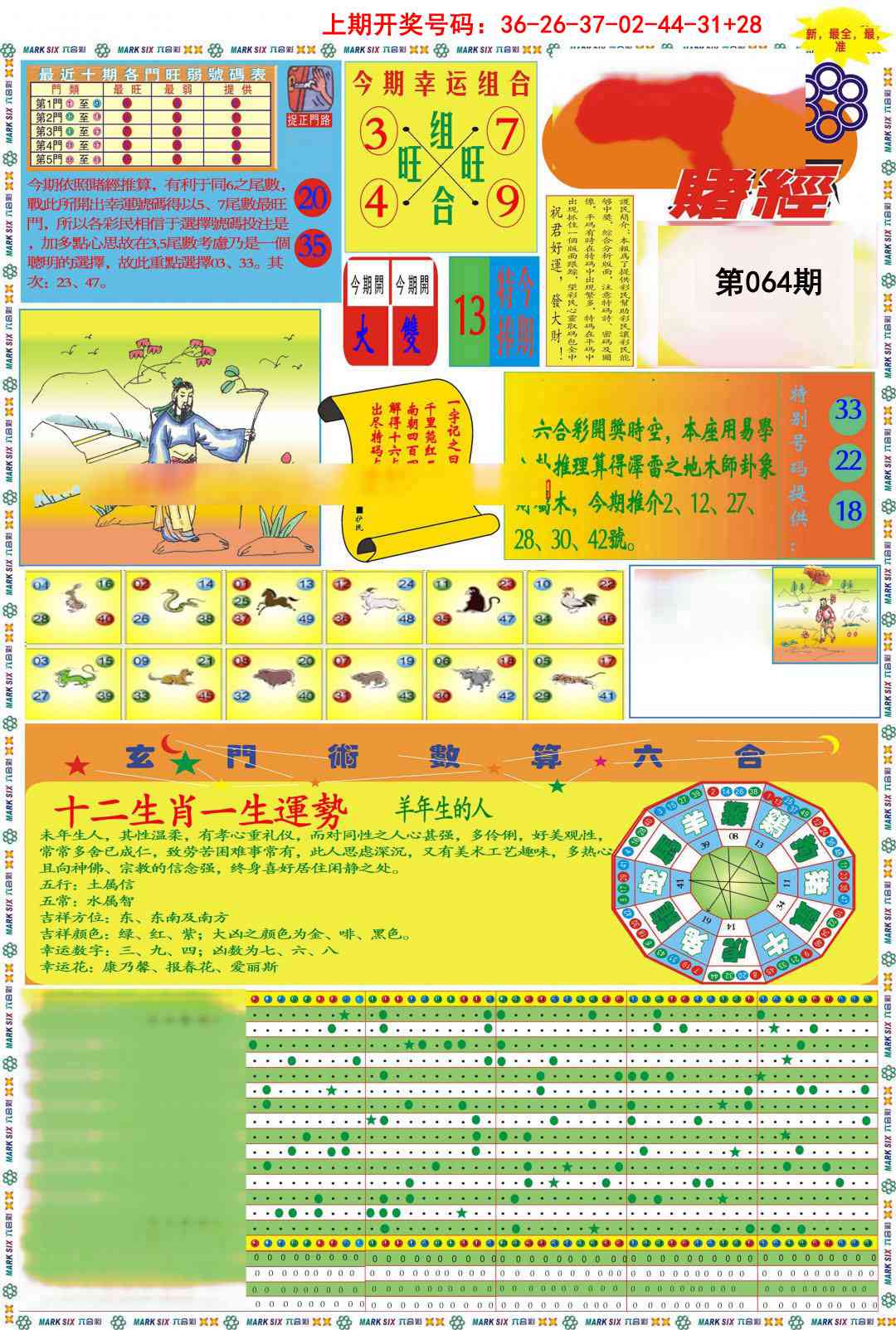 064期九龍赌经A(推荐)[图]