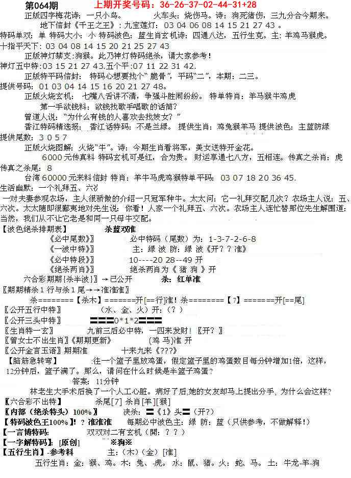 064期先锋总刚B[图]