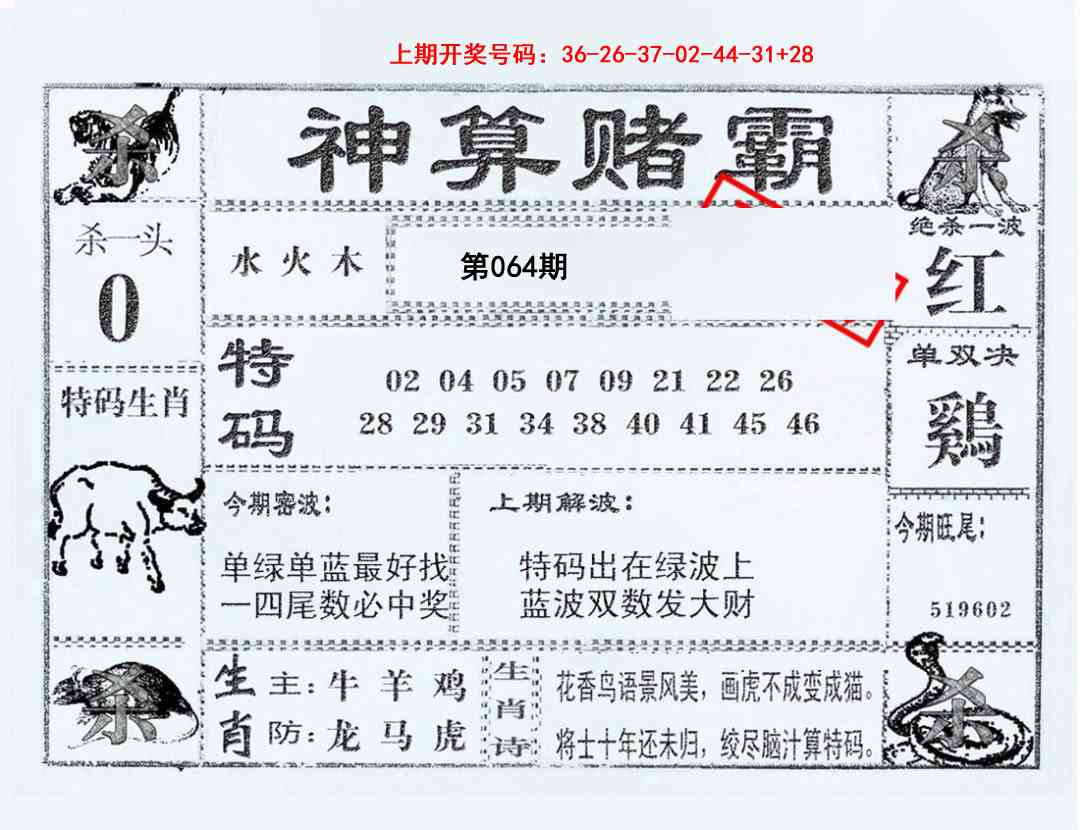 064期神算赌霸[图]
