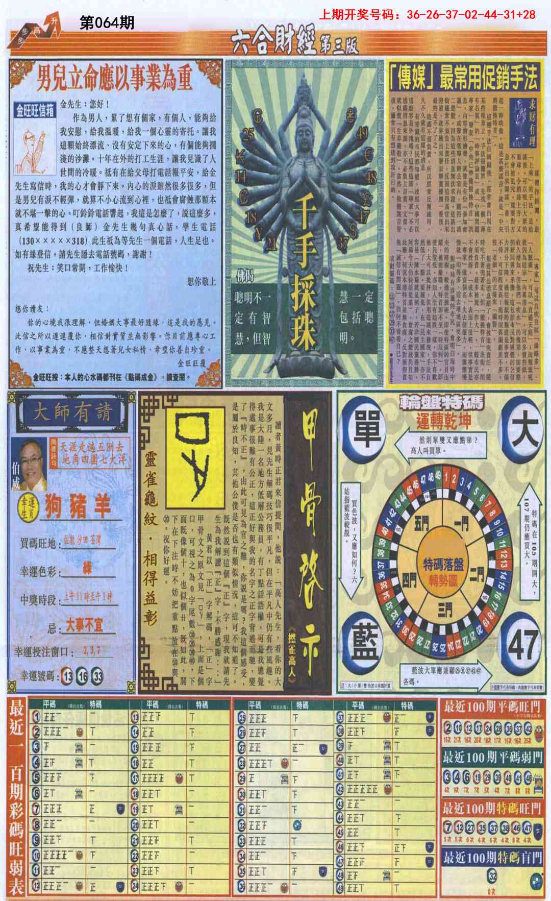 064期六合财经C加大版[图]