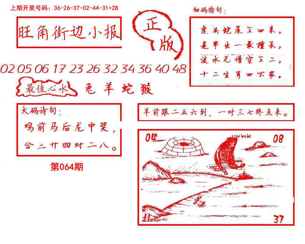 064期旺角街边小报[图]