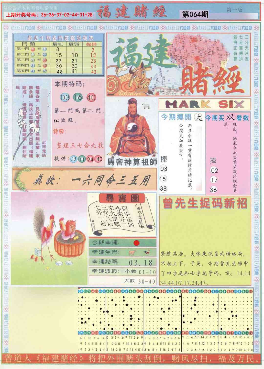 064期福建赌经A[图]