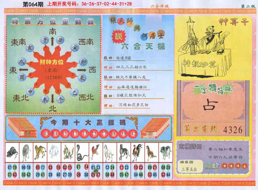 064期六合禅机B[图]
